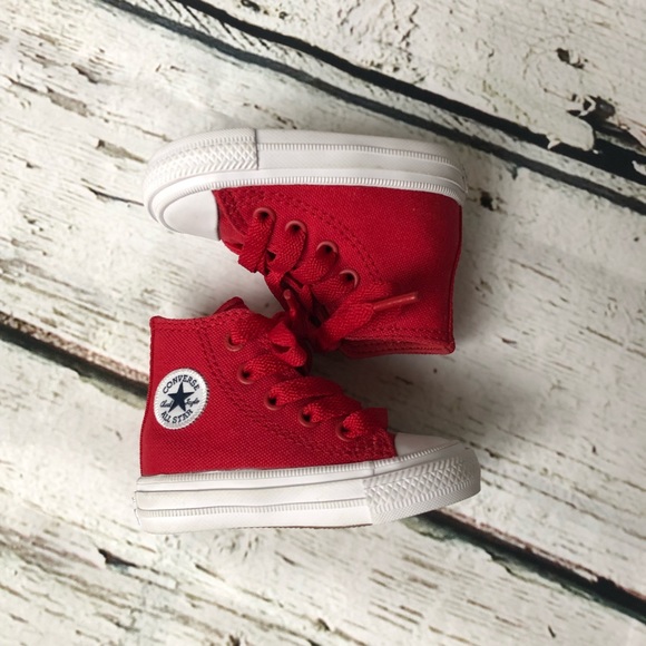 baby red chucks